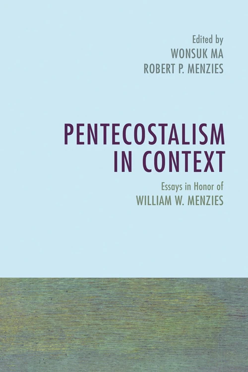 Cover of Pentecostalism in Context
