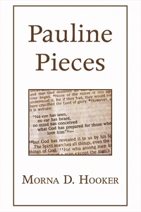 Cover of Pauline Pieces