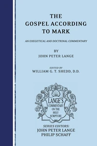 Cover of The Gospel according to Mark