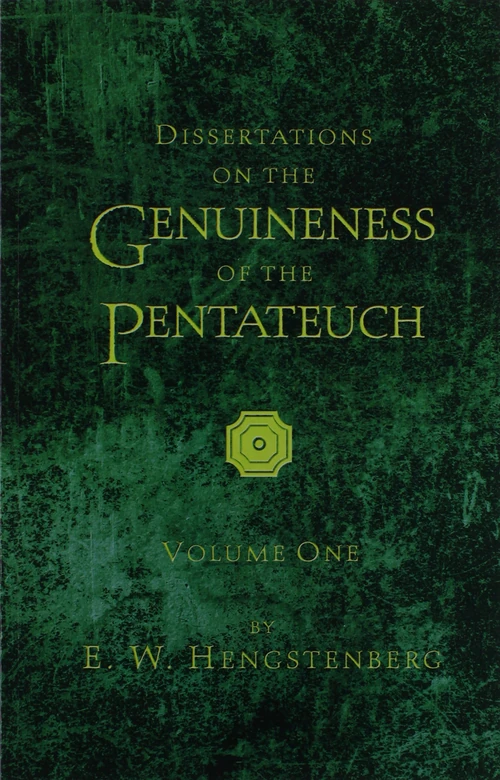 Cover of Dissertations on the Genuineness of the Pentateuch, 2 vol.