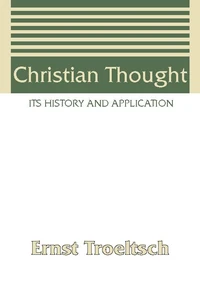 Cover of Christian Thought