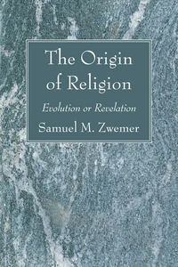 Cover of The Origin of Religion