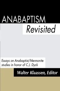Cover of Anabaptism Revisited