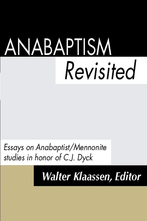 Cover of Anabaptism Revisited