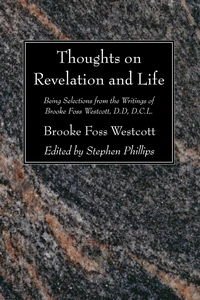 Cover of Thoughts on Revelation and Life