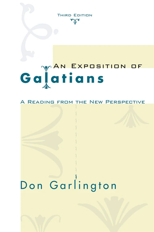 Cover of An Exposition of Galatians, Third Edition