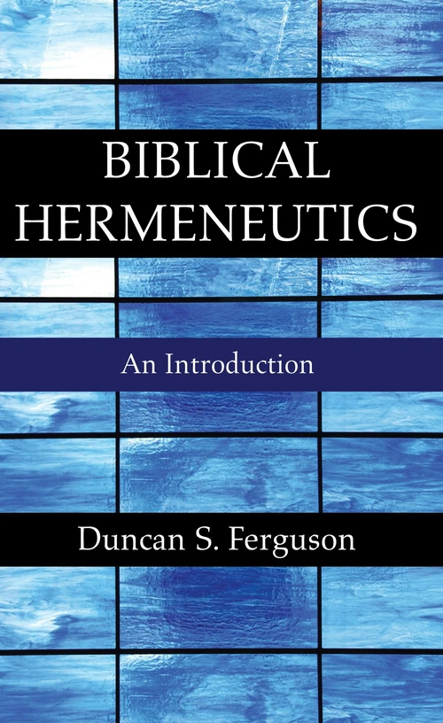 Cover of Biblical Hermeneutics
