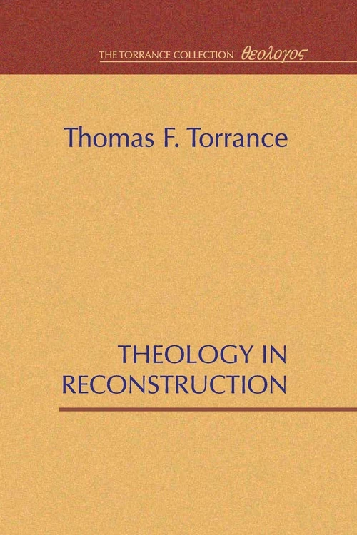 Cover of Theology in Reconstruction