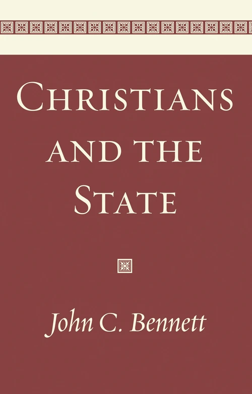 Cover of Christians and the State
