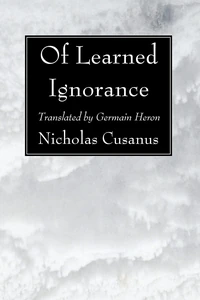 Cover of Of Learned Ignorance