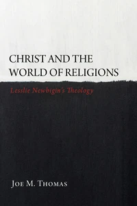Cover of Christ and the World of Religions