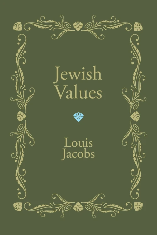 Cover of Jewish Values