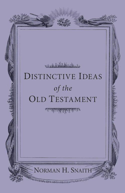 Cover of Distinctive Ideas of the Old Testament