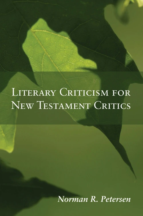Cover of Literary Criticism for New Testament Critics