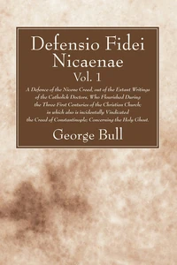 Cover of Defensio Fidei Nicaenae, vol. 1