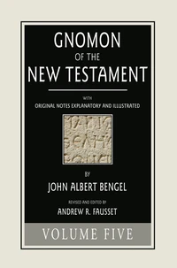 Cover of Gnomon of the New Testament, Volume 5