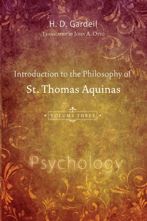 Cover of Introduction to the Philosophy of St. Thomas Aquinas, Volume 3