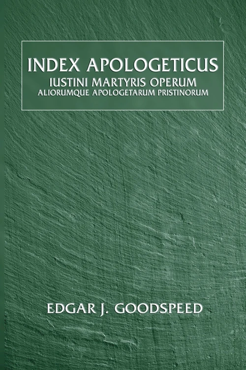 Cover of Index Apologeticus