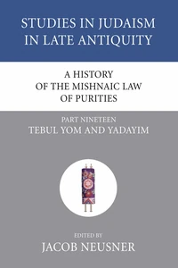 Cover of A History of the Mishnaic Law of Purities, Part 19