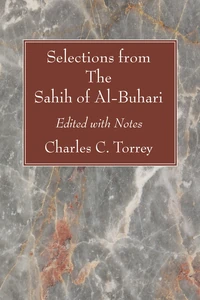 Cover of Selections from The Sahih of Al-Buhari