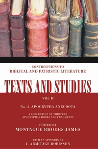 Cover of Apocrypha Anecdota