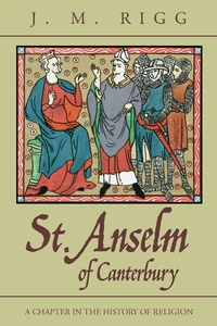Cover of St. Anselm of Canterbury