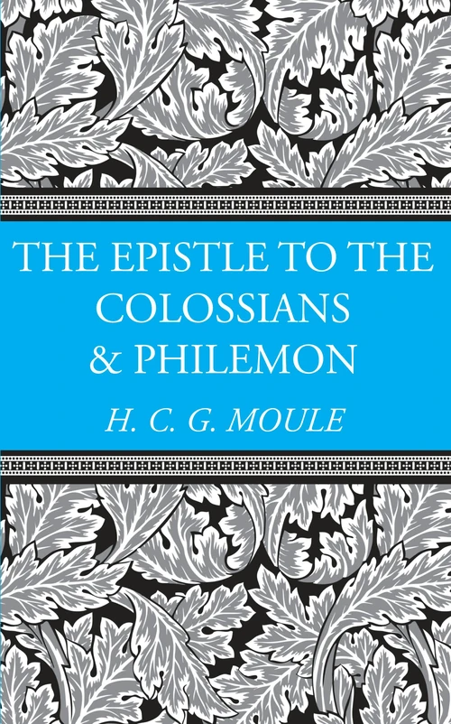 Cover of The Epistles to the Colossians and Philemon