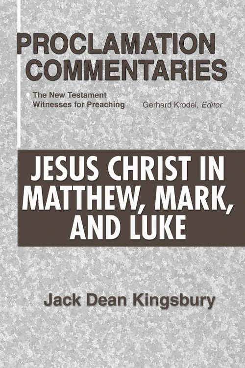 Cover of Jesus Christ in Matthew, Mark, and Luke
