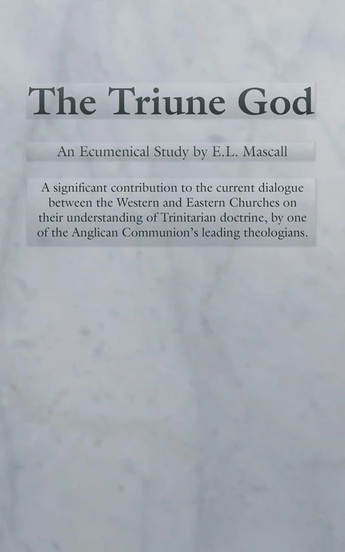 Cover of The Triune God