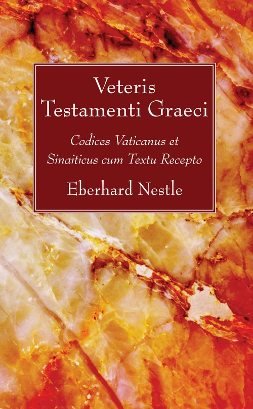 Cover of Veteris Testamenti Graeci