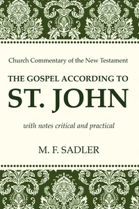 Cover of The Gospel According to St. John