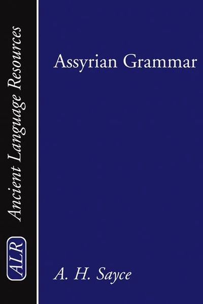 Cover of Assyrian Grammar