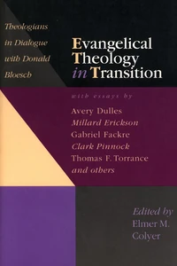 Cover of Evangelical Theology in Transition