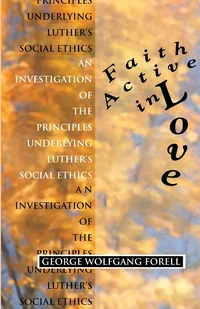 Cover of Faith Active in Love