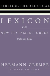 Cover of Lexicon of New Testament Greek, 2 Volumes