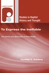 Cover of To Express the Ineffable