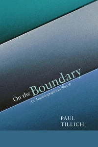 Cover of On the Boundary
