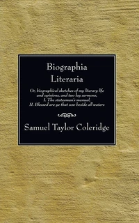 Cover of Biographia Literaria