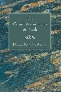 Cover of The Gospel According to St. Mark
