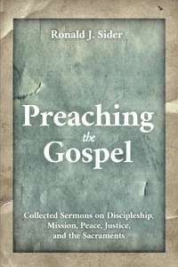 Cover of Preaching the Gospel