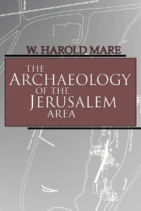 Cover of The Archaeology of the Jerusalem Area