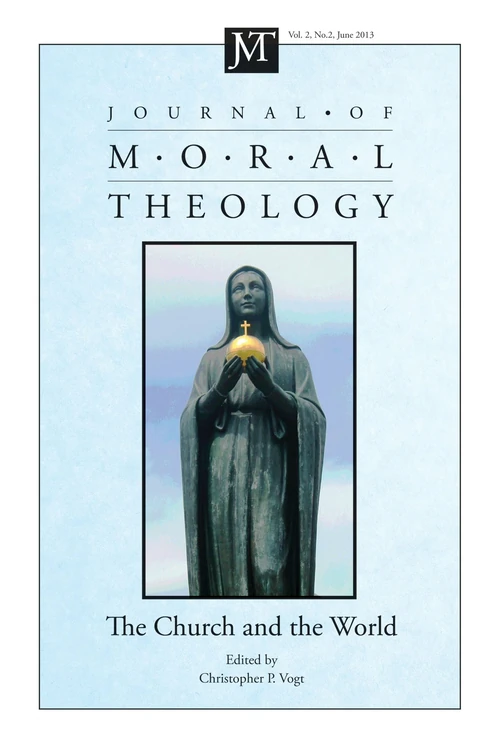 Cover of Journal of Moral Theology, Volume 2, Number 2
