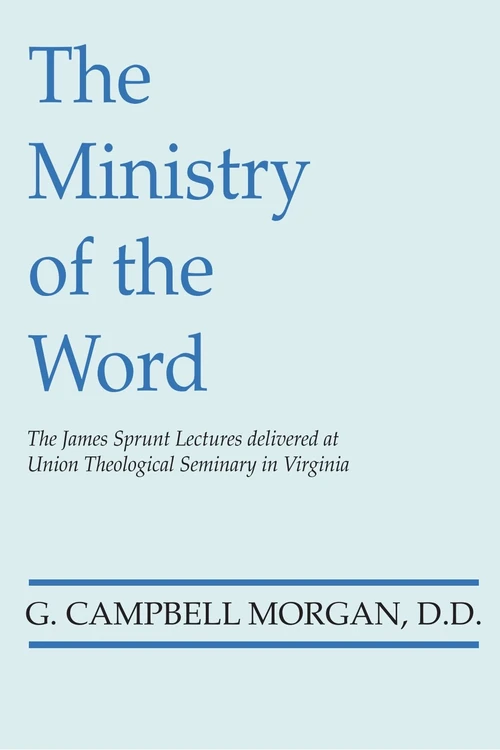 Cover of The Ministry of the Word