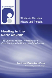 Cover of Healing in the Early Church