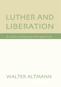Cover of Luther and Liberation