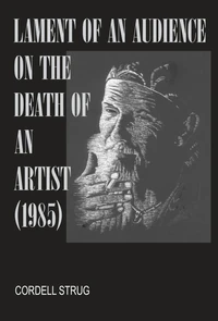Cover of Lament of an Audience on the Death of an Artist