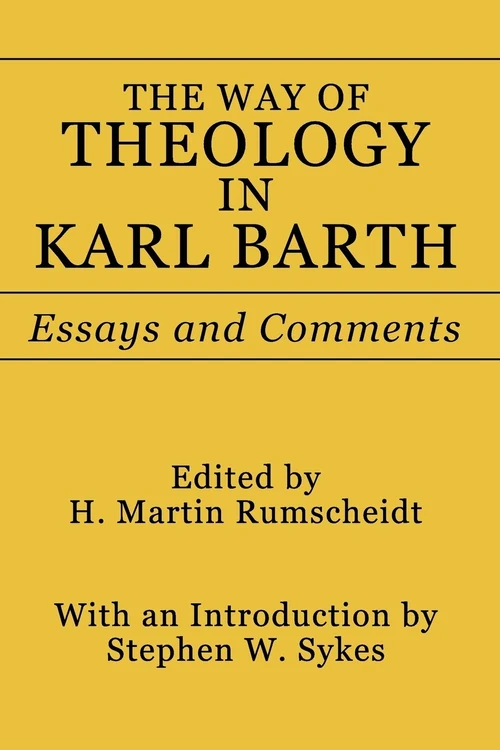 Cover of The Way of Theology in Karl Barth