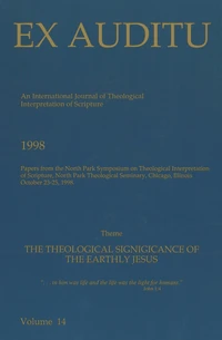 Cover of Ex Auditu - Volume 14