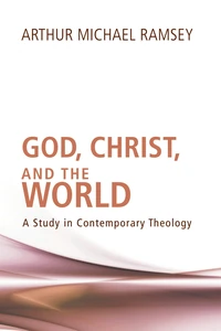 Cover of God, Christ, and the World