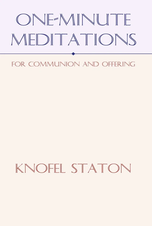 Cover of One Minute Meditations